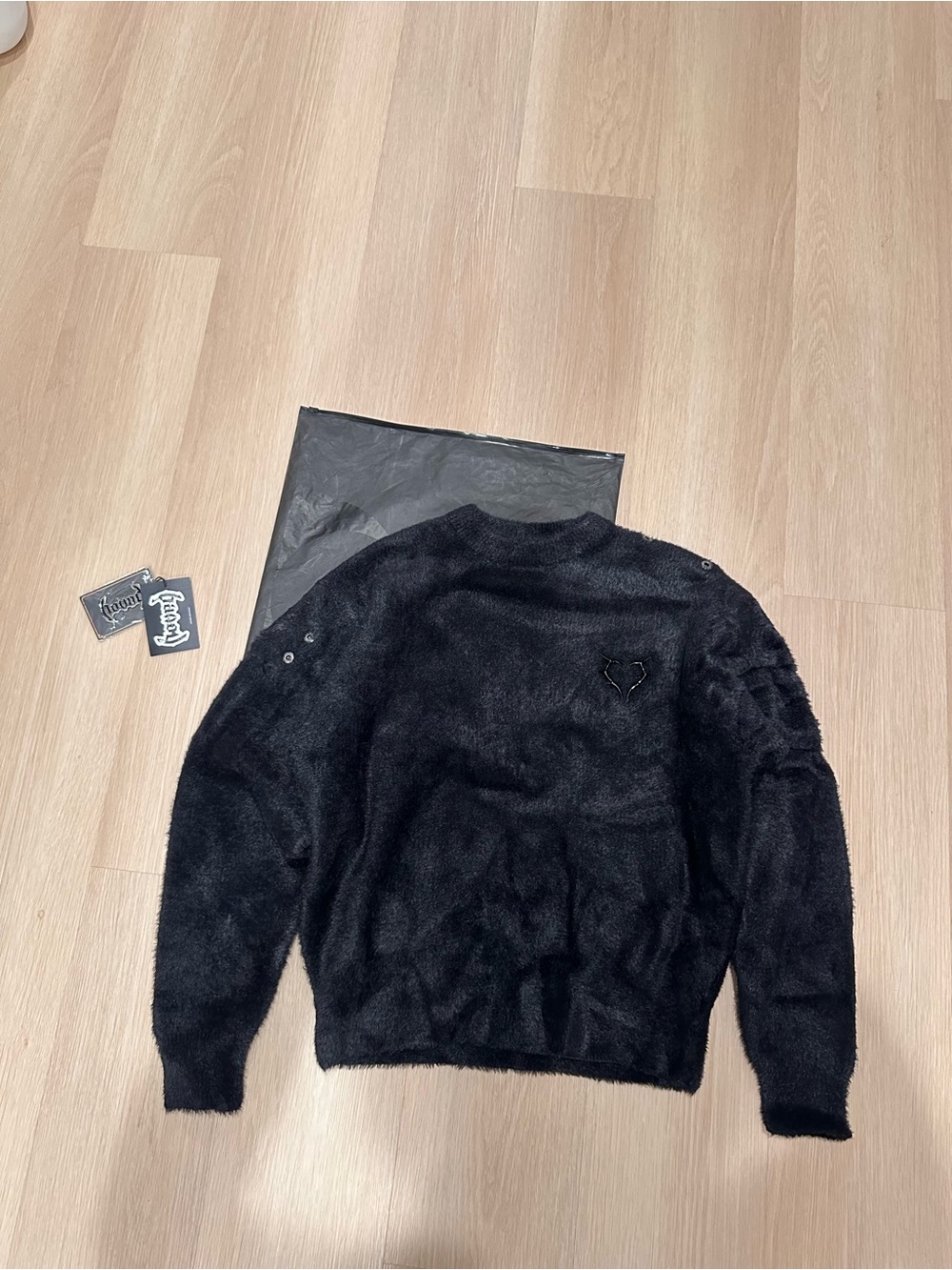 Hound Fur Black Sweater
